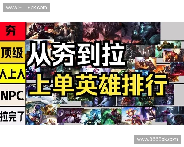 LOL上单冲分攻略：掌握这些技巧轻松提升排位胜率